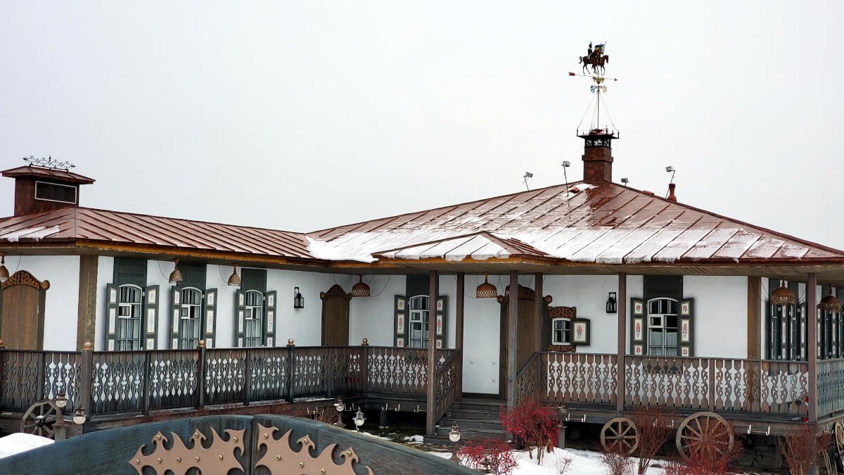 Дом Коршуновых в эко-хуторе Старозолотовский
